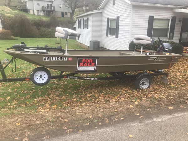 2015 g3 1652 vbw boat 2015 yamaha 9.9 fourstroke tiller outboard 2015 yaucht club trailer