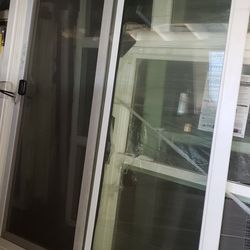 Retrofit Sliding Patio Door 60x80 Left Hand Jelwend New