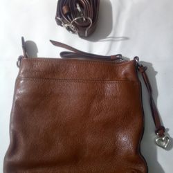 Brighton Crossbody Bag Brown Leather