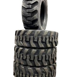 (4) 10X16.5 Skid Steer Tires $500 For 4