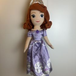 Disney Sofia The First Large Plush Doll