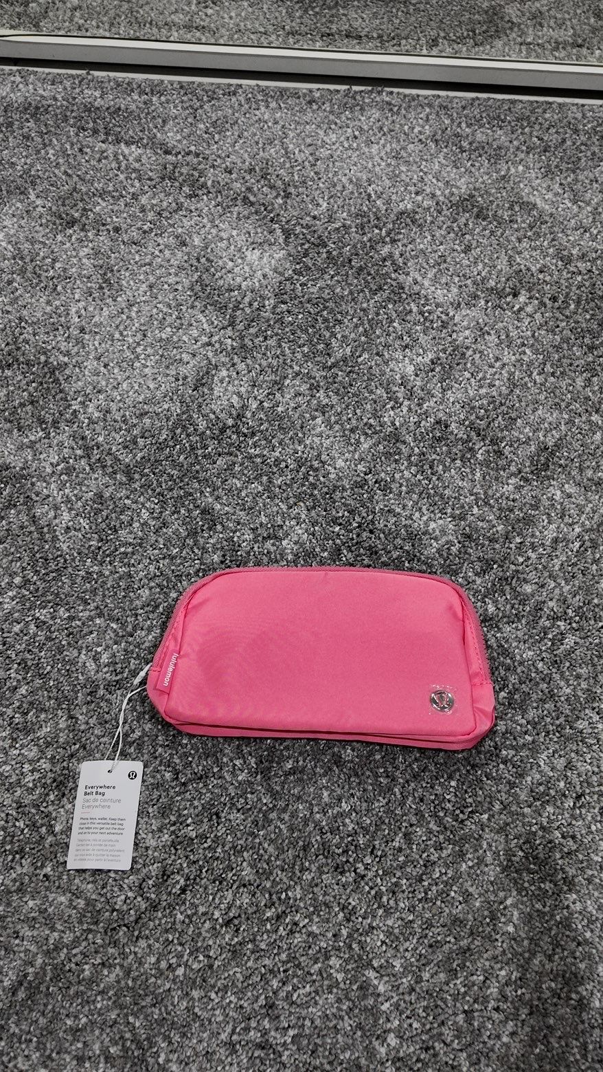 Lululemon pink Everywhere Belt Bag 1L