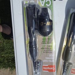 2 Retractable fishing rods