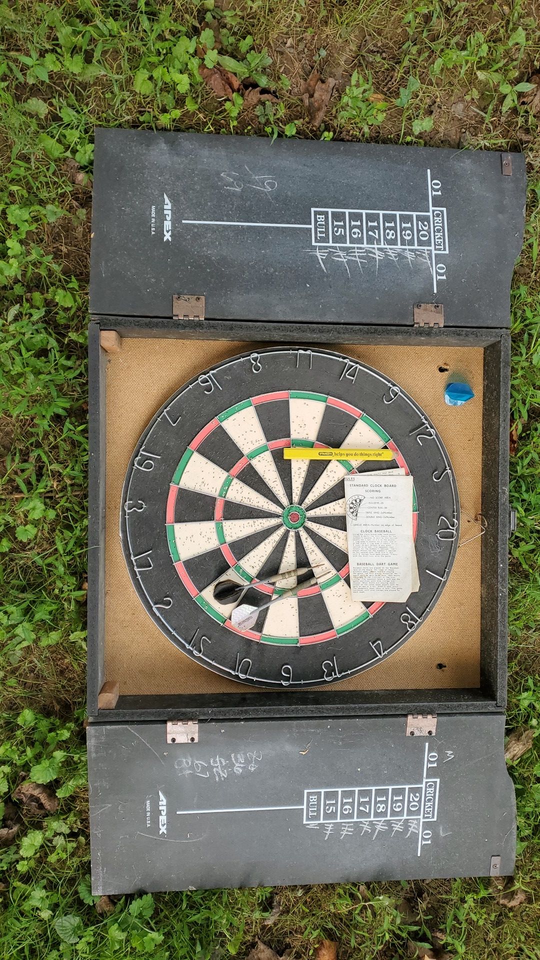 Dart board