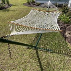 Pawley Island Rope Hammock With Stand