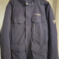 Columbia Titanium - Titan Pass 780 TurboDown - Collegiate Navy - Large