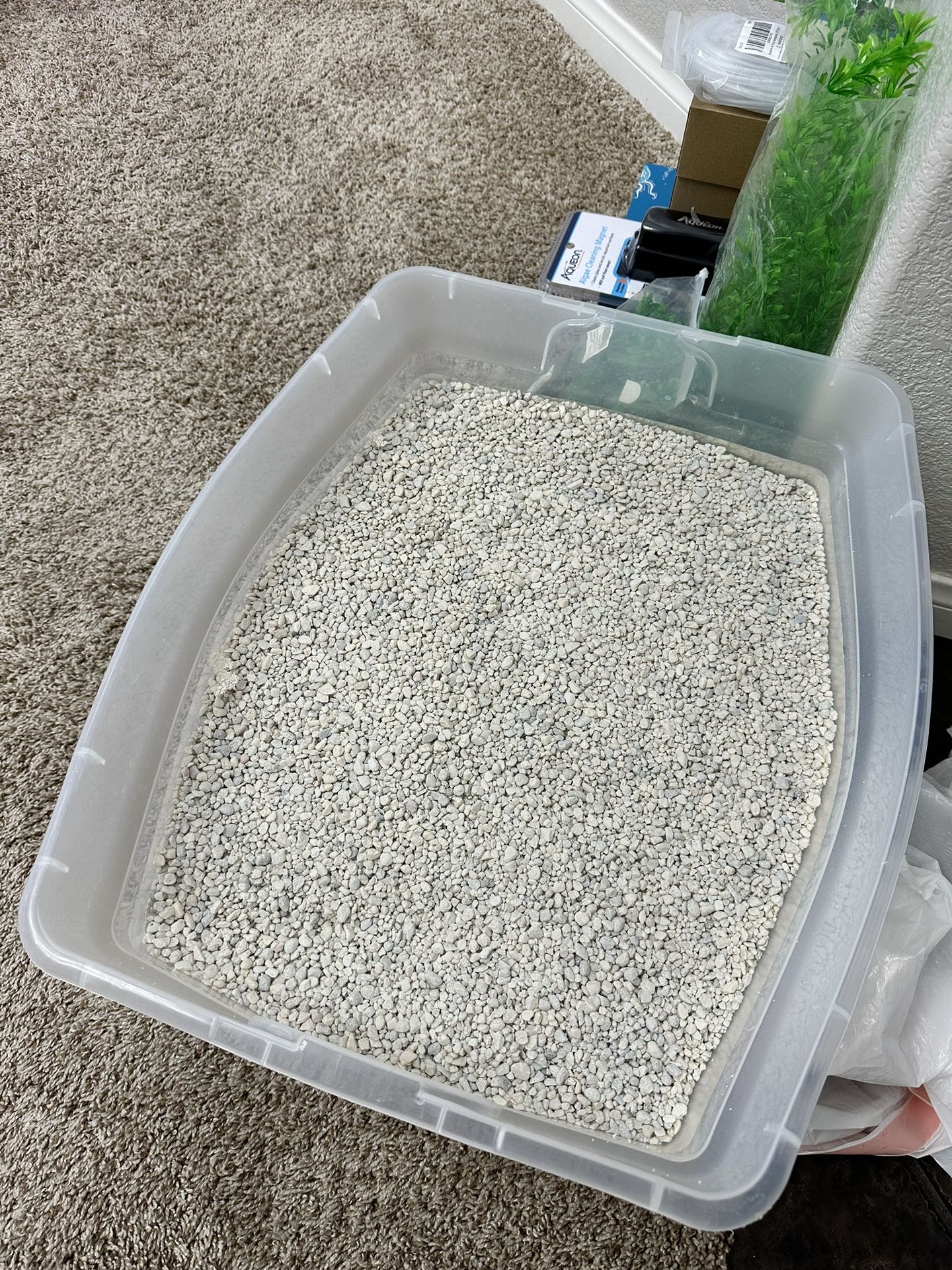 Aquarium White Gravel / Fish Tank 