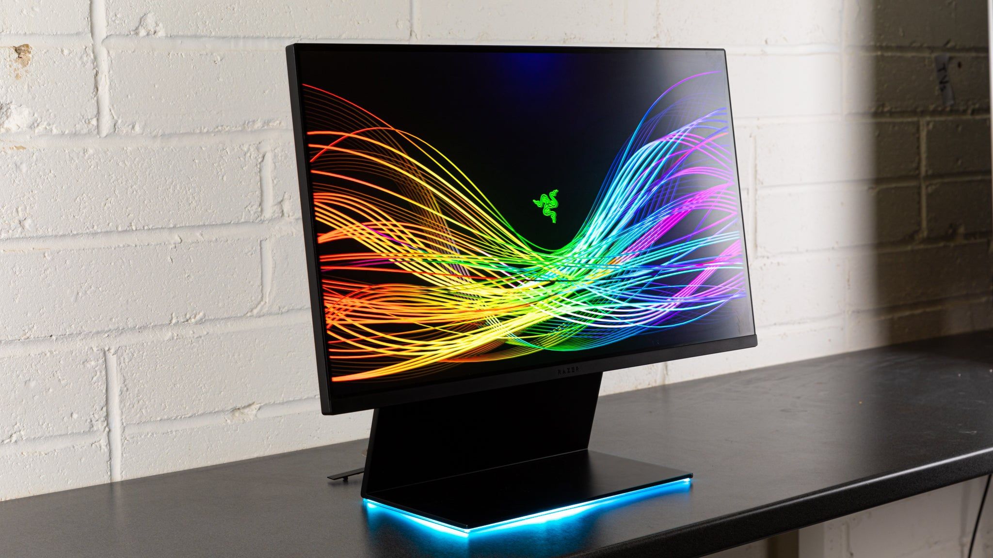 Like New 27” Razer Raptor Gaming PC Monitor G-Sync AMD FreeSync IPS 1ms HDR 400 RGB 165Hz