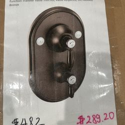 Moen  TS321000RB Weymouth Posi-Temp with Built-in 3-Function Transfer Valve Trim Kit, Valve Required, Oil Rubbed Bronze