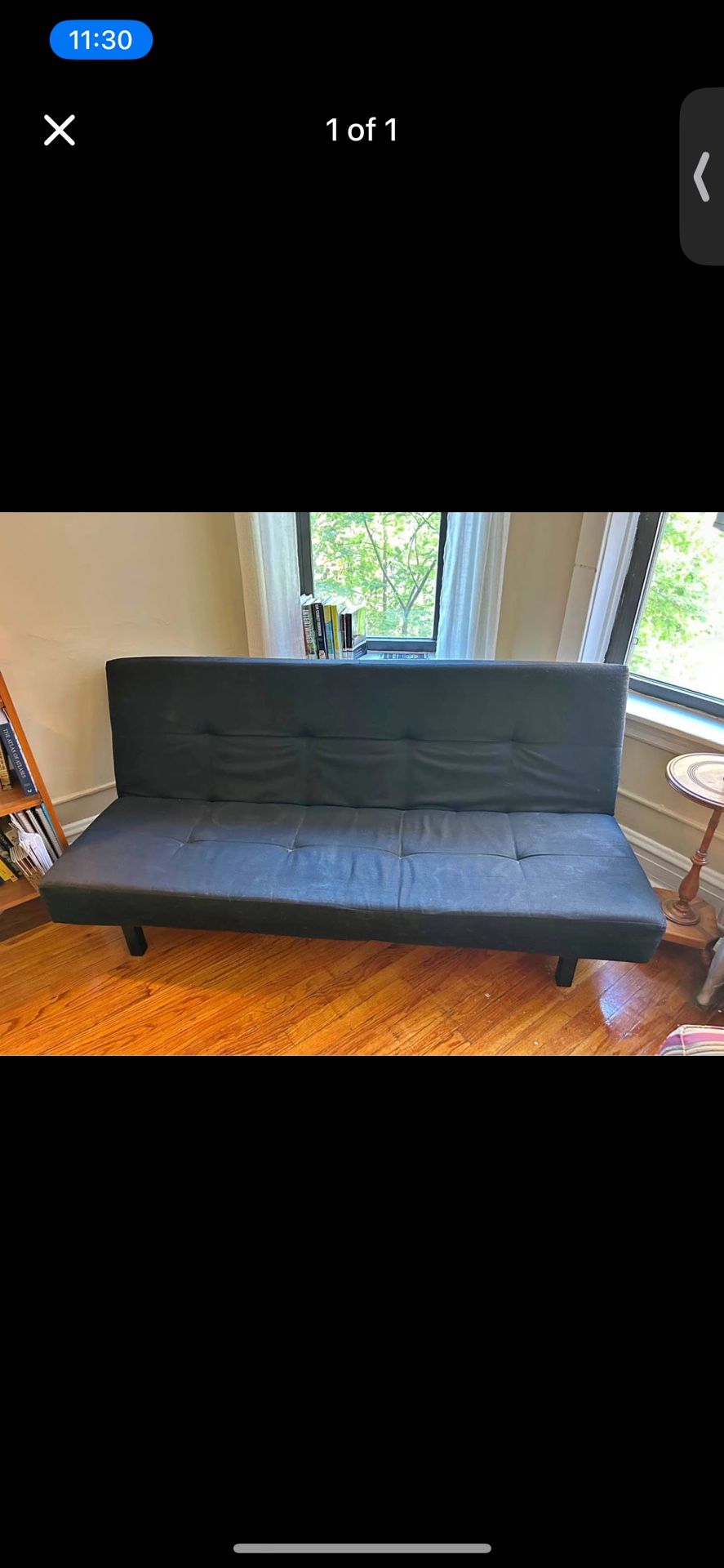 Black Futon Sofa Bed