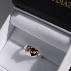 custom gold initials 