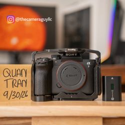 Sony A7V Camera