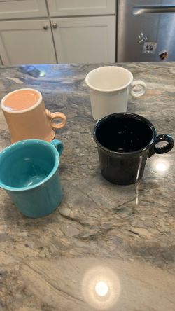 Fiesta coffee mugs (cups)