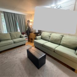 Couch Set + Storage Ottoman