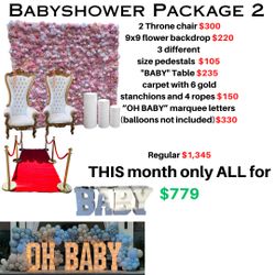 Baby Shower Packages 2
