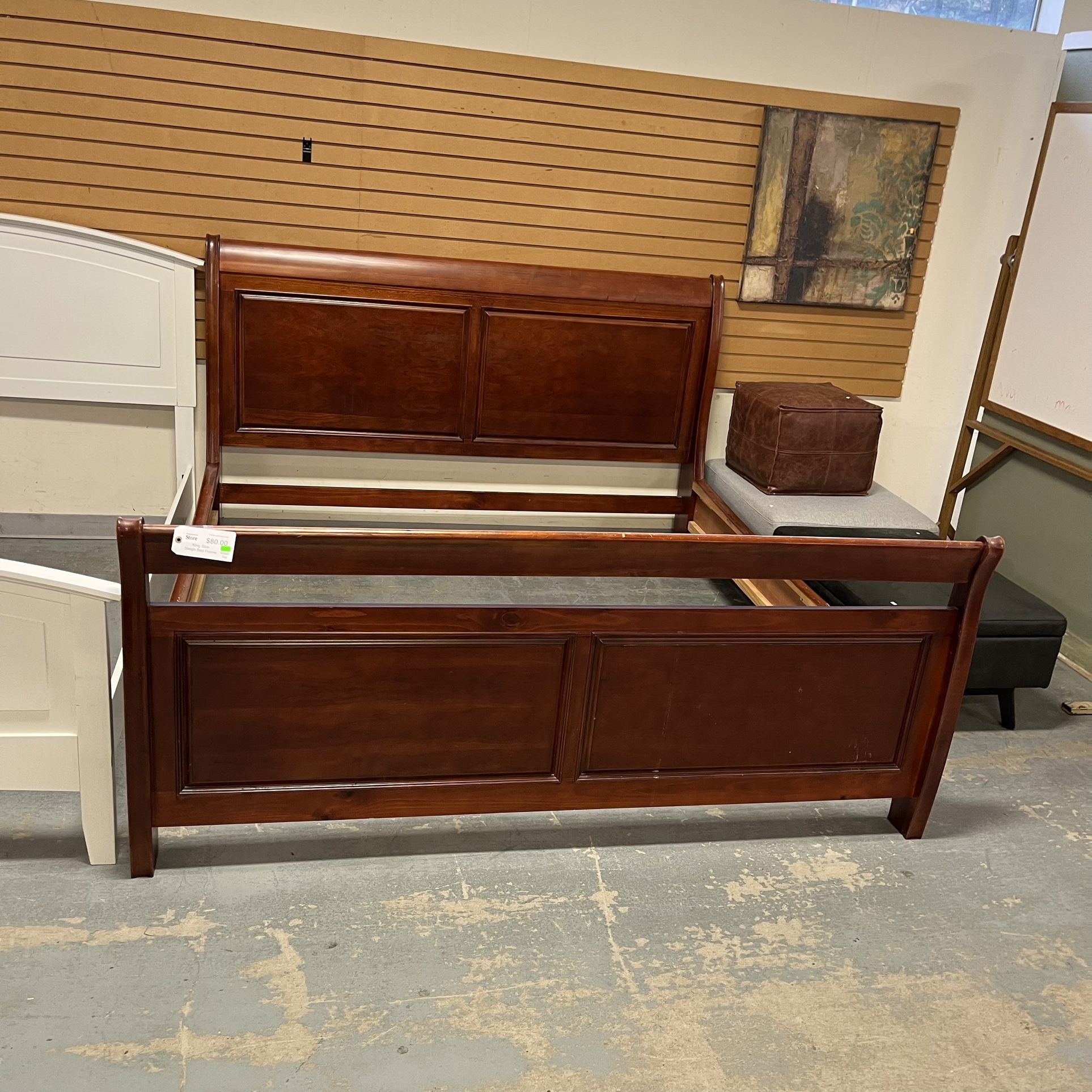 King Size Sleigh Bed (in Store)