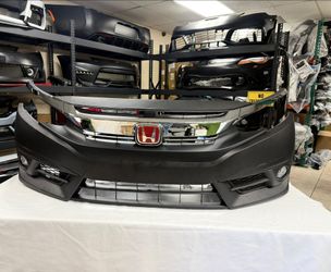 2016-2018 HONDA CIVIC Front Bumper Grille Fog Light   GRILL 
INCLUDED new in stock