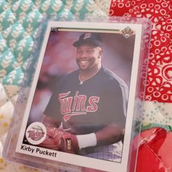 Kirby Puckett Baseball Cards Lot 