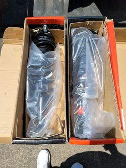 Rear Struts Compatible with Subaru Impreza [2.5T] 2008-2011, Manual Trans - 2x Replacement Suspension Complete Strut Assembly Shock with Coil Spring