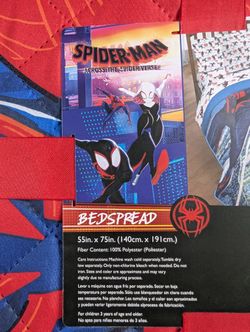 Spiderman Bedspread 55x75 Inches 