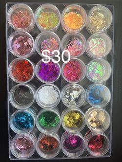 rhinestones/ Nail Decals