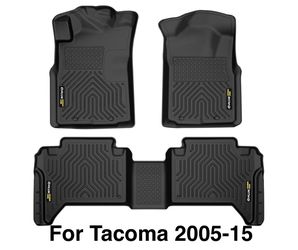 Floor mats all Weather for Toyota Tacoma 2005 to 2015