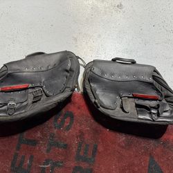 Harley Davidson OEM FXDS/FXDX Dyna Convertible Saddle Bags