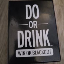 Do Or Drink Card Game 