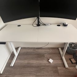 White Standing Desk for sale