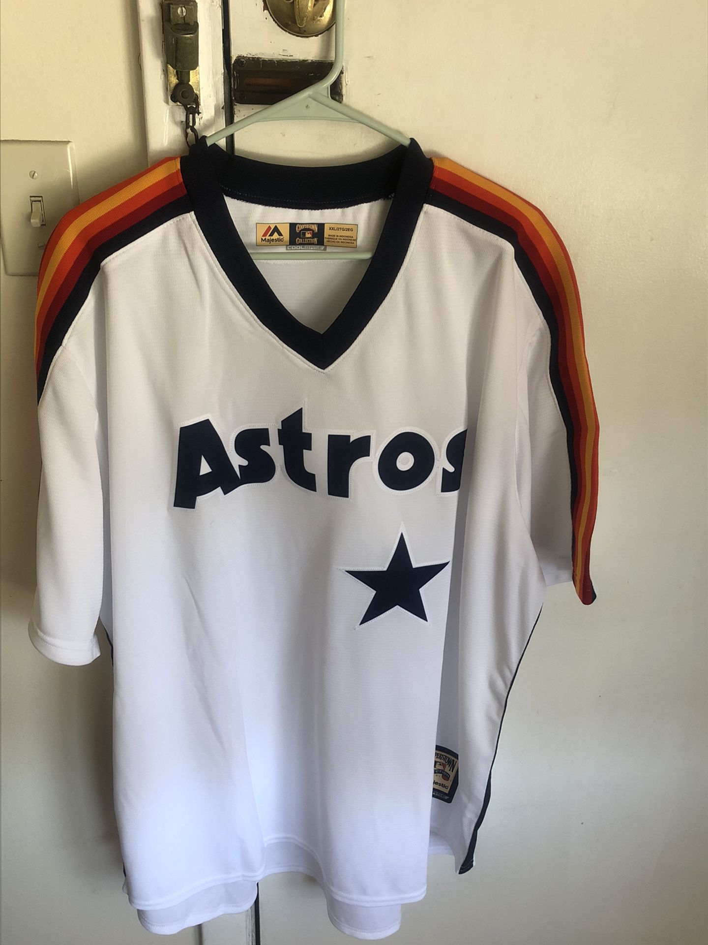 Houston Astros Majestic Men’s MLB Cooperstown Jersey 2XL