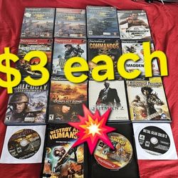 Sony PlayStation 2 Ps2 Games $3 Each 💥