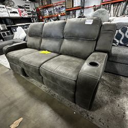 Costco Reclining Sofa, Couch 