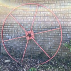 Old Farm Wheel 