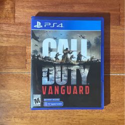 Call Of Duty Vangaurd PS4 