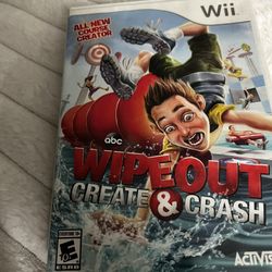 Nintendo Wii ABC Wipeout Create & Crash Activision 