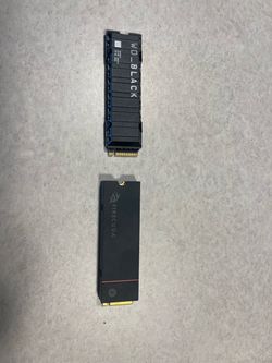 WD Black & Seagate FireCuda M.2 NVMe SSDs