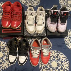 5 Pairs Of Jordans On Sale (NEED GONE ALL IN GOOD CONDITION)