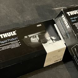 Thule WingBar Evo 118 Black + Rapid Podium and Foot Pack