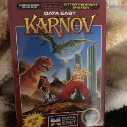 Karnov Nintendo NES NIntendo