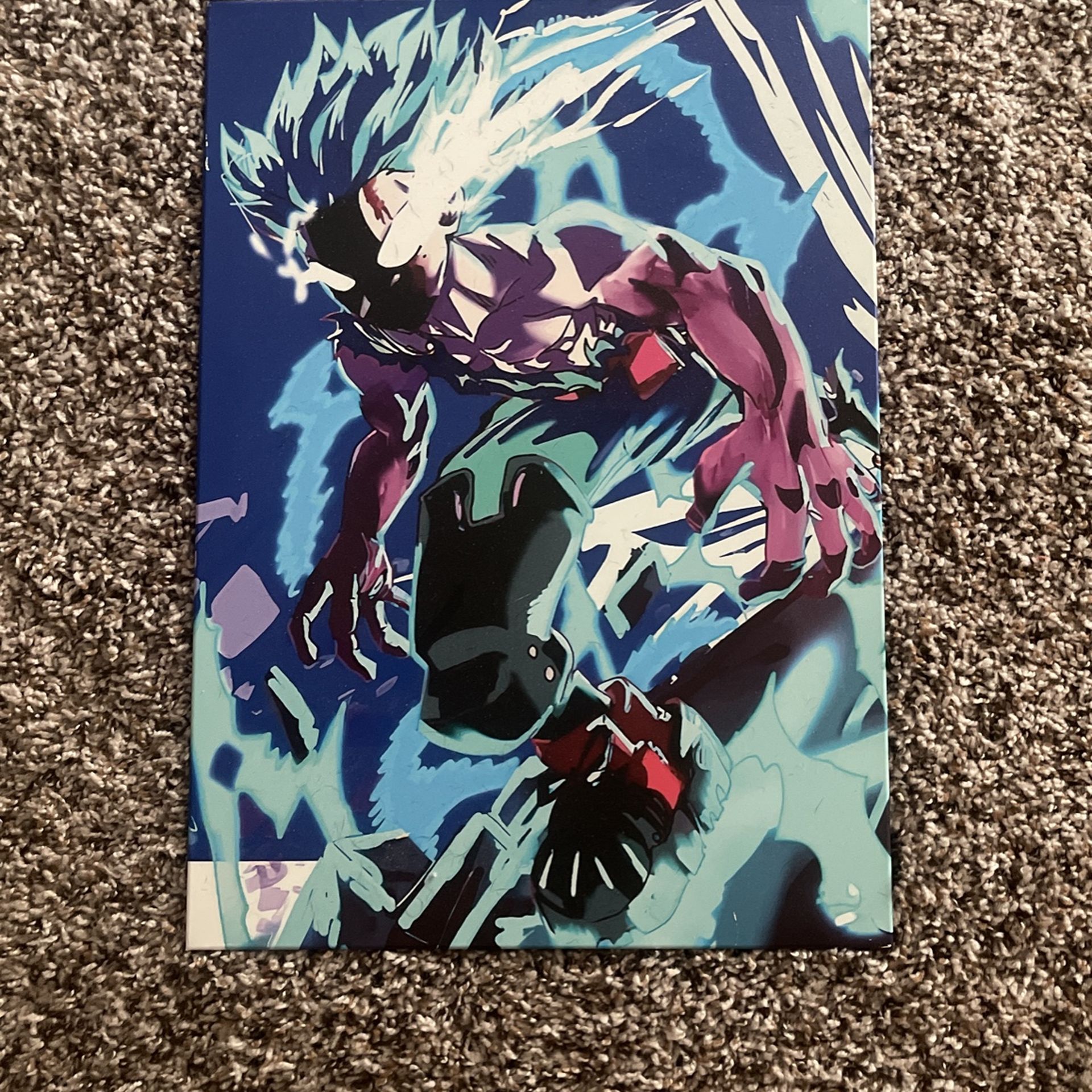 Deku My Hero Academia Metal Poster