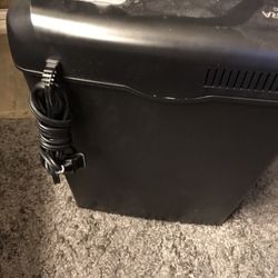 Black Paper Shredder 2 Ft. Tall