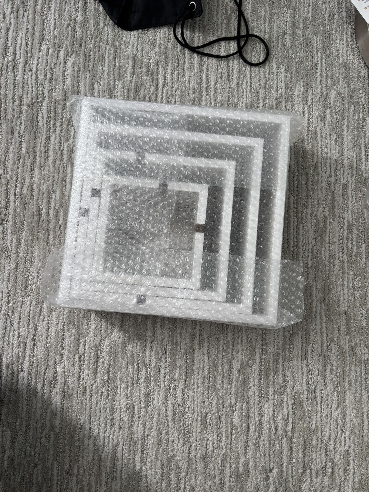 IKEA Floating Wall Shelf Set (4 Sizes) – White