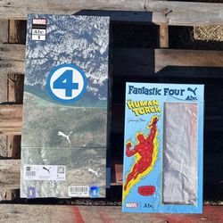 NEW!Abc. x Fantastic Four Character Sneaker(Human Torch)-US 8.5