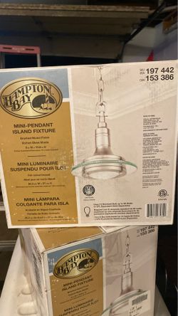 Mini-pendant island fixture