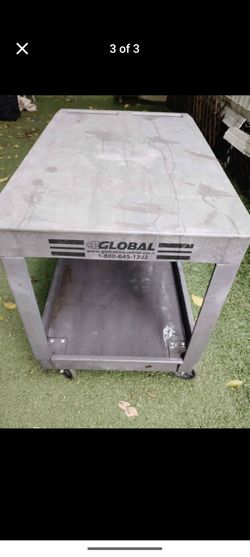 Global industries plastic heavy duty cart