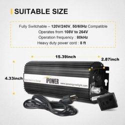 DIGITAL BALLAST FOR GROWN LIGHT