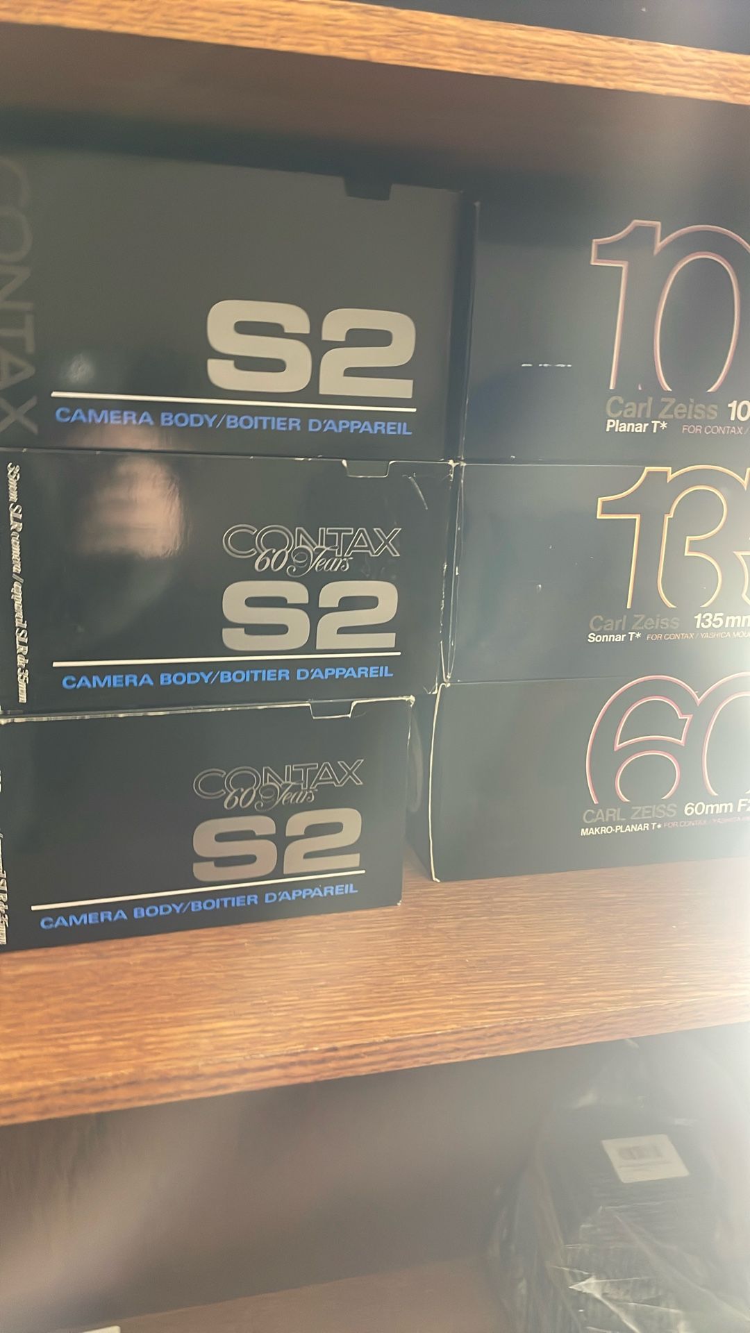 Vintage Contax S2 Camera Lot Body NEW slr 60 Years 60th Old Stock