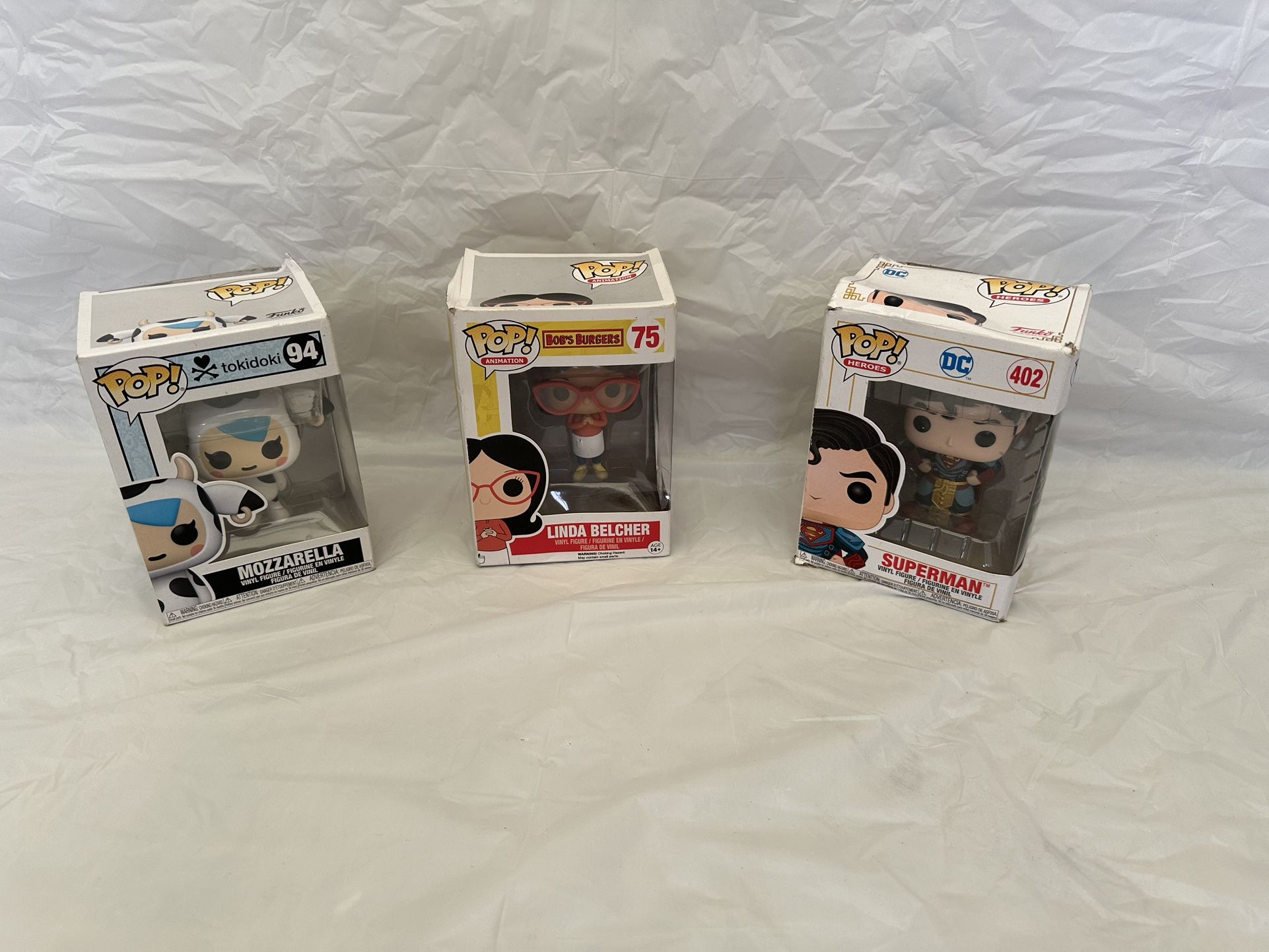 Lot New 4 POP! Number: 94, 402, 75 and 368