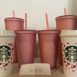 Pink Lemonade starbucks cups