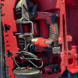 12v milwaukee band saw 